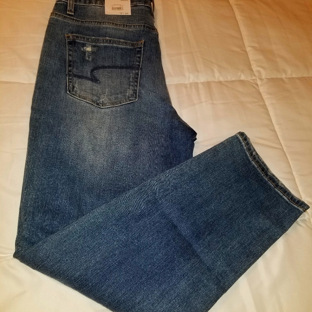 Size 8 distressed jeans